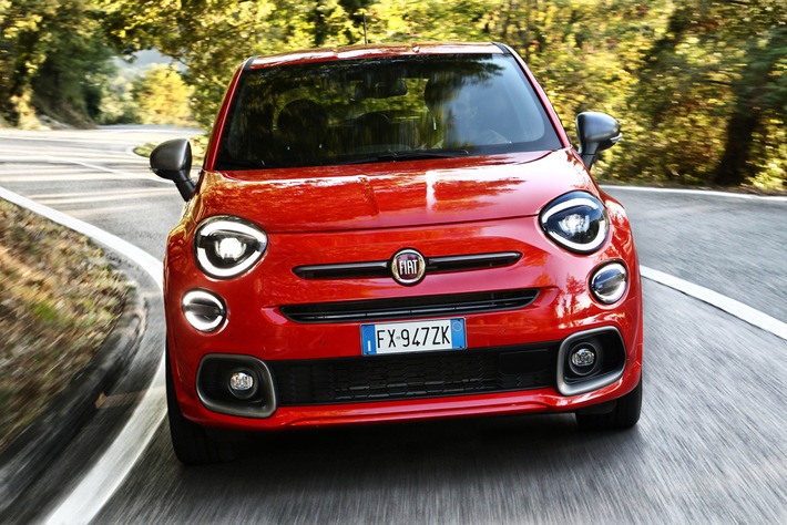 Der neue Fiat 500X Sport – das Topmodell in der neu strukturierten Modellpalette des italienischen Crossover