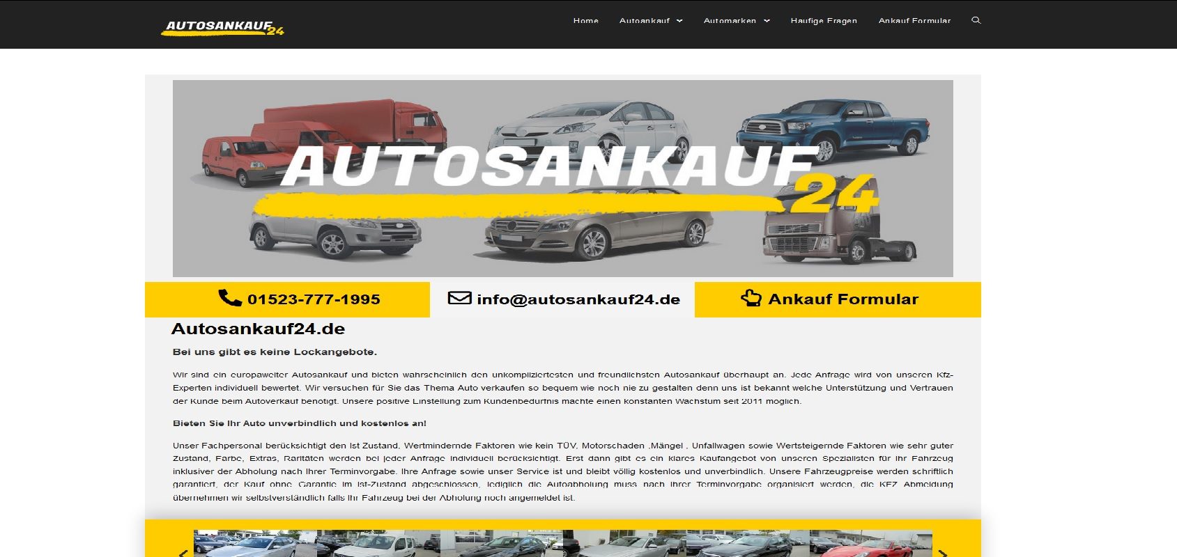 autosankauf24.de Autoankauf Münster