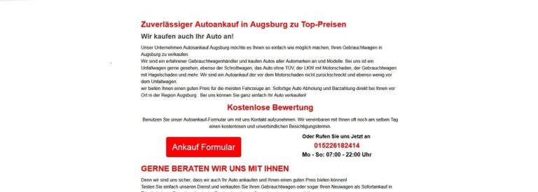 Autoankauf Ravensburg – Auto verkaufen in Ravensburg ✓ jede Marke