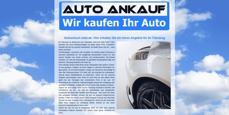 Professioneller Autoankauf in Bochum zu Top-Preisen