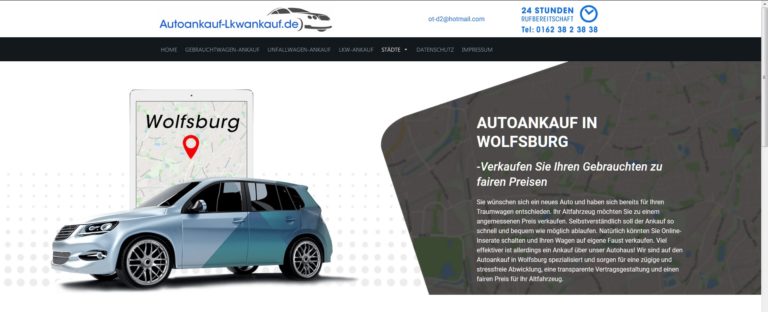 Autoankauf Wolfsburg: Dank der Spezialisten mit vielfältige Erfahrungen im Bereich des Gebrauchtwagen-Ankaufs