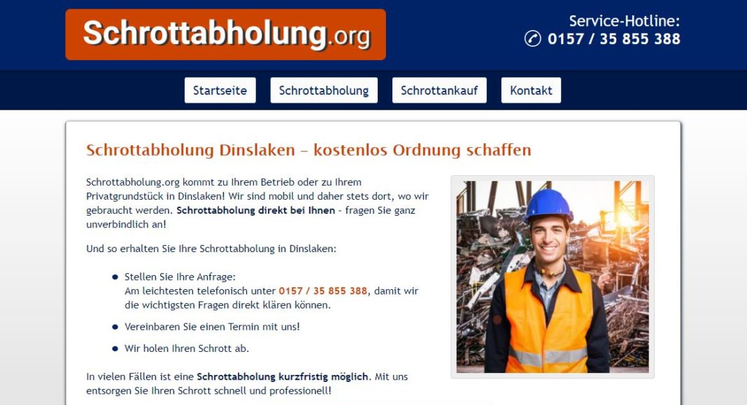 Schrottabholung Leverkusen