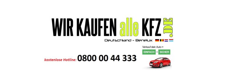 KFZ Ankauf in NRW – Zuverlässige Autoankauf Partner in Nordrhein-Westfalen