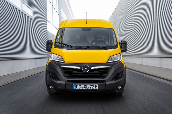 Große Klasse groß in Form: Neuer Opel Movano und Movano-e