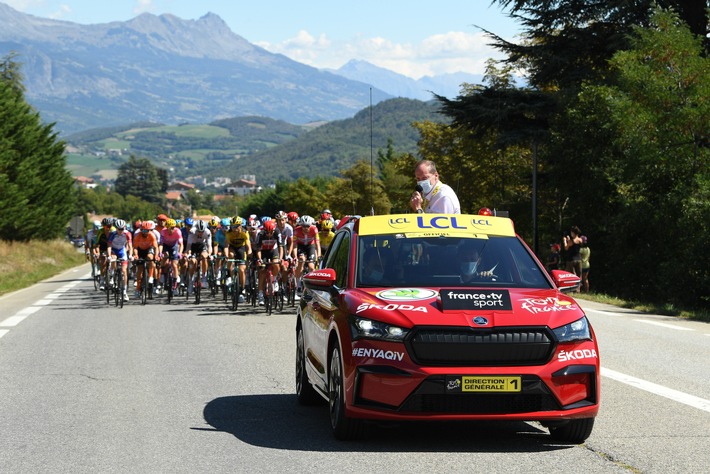 ŠKODA AUTO zum 18. Mal offizieller Hauptpartner der Tour de France