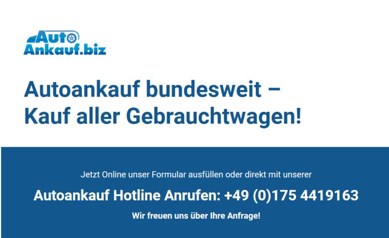 Autoankauf Köln: Wir bieten Ihnen immer realistische Preise für Gebrauchtwagen – autoankauf.biz