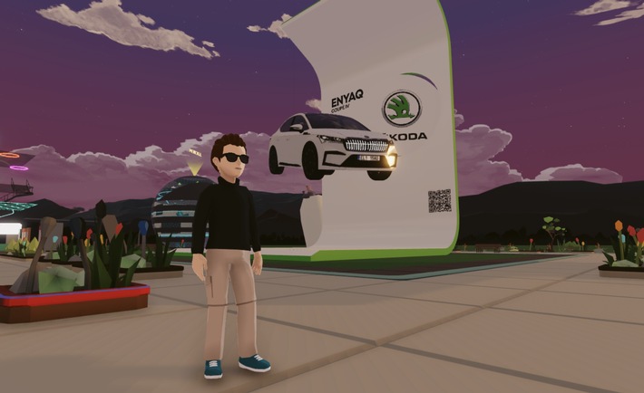 ŠKODA startet Out-of-Home-Werbung im Metaverse ,Decentraland‘