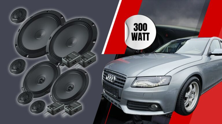 Audi A4 B8 Sound-Tuning: Top-Klang, dröhnender Bass und maximaler Pegel für Enthusiasten!