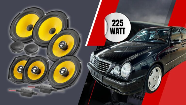 Revolutionäre Klangerlebnisse: Testsieger-Lautsprecher für Mercedes E-Klasse W210 enthüllen ihr Potential!