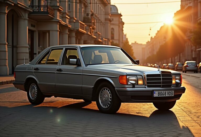Der Mercedes W124: Ein Meisterwerk der Ingenieurskunst und die wachsende Wertschätzung für originalgetreue Ersatzteile auf dem Markt