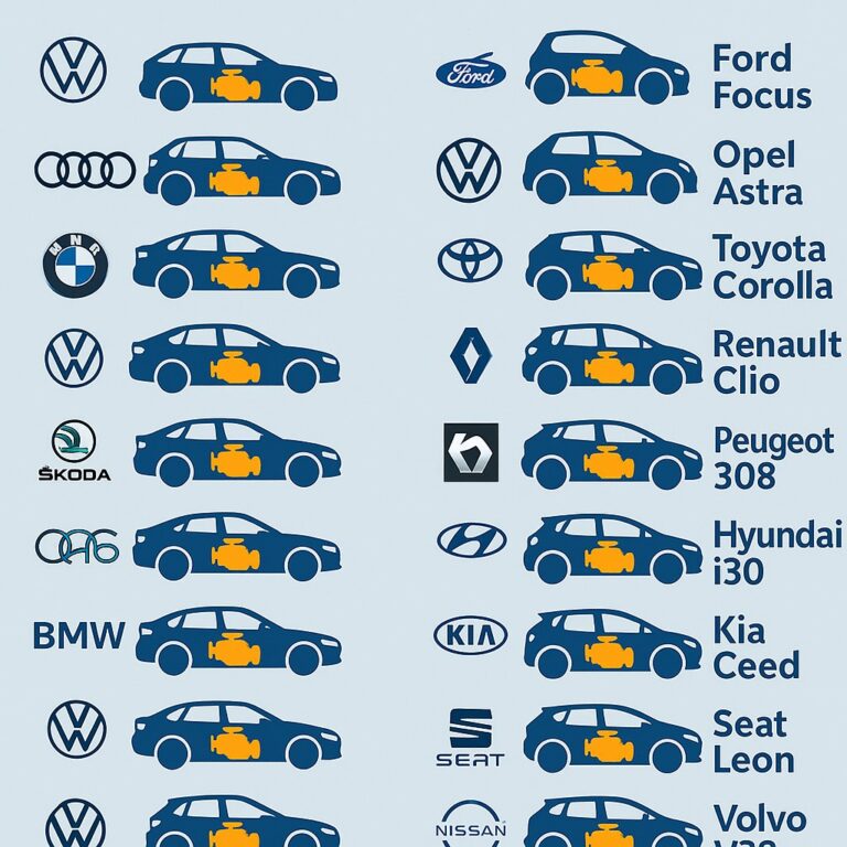Schrottauto mit Motorschaden verkaufen – die Top 20 Automodelle, die bares Geld einbringen